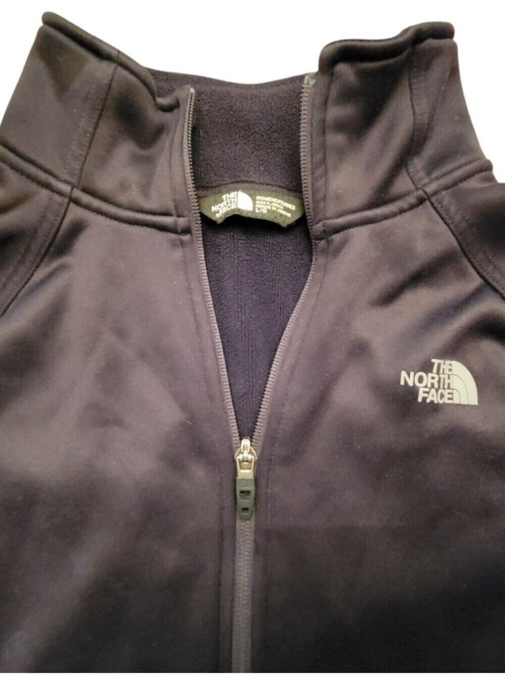 The North Face Women's Black Full-Zip Jacket Large - Picture 3 of 5